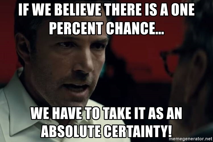 Batman vs Superman meme: Even if there is only one percent chance