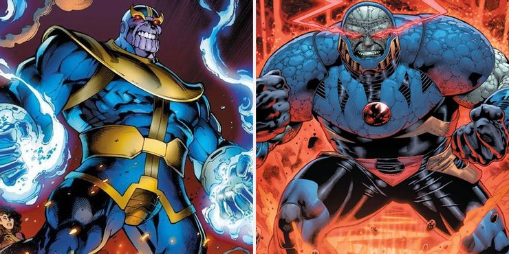 Танос (Thanos) и Дарксайд (Darkseid)