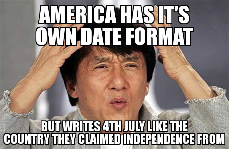Мем об американском формате даты